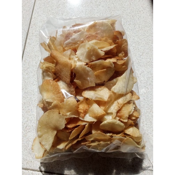 

Kripik singkong asin, khas cianjur