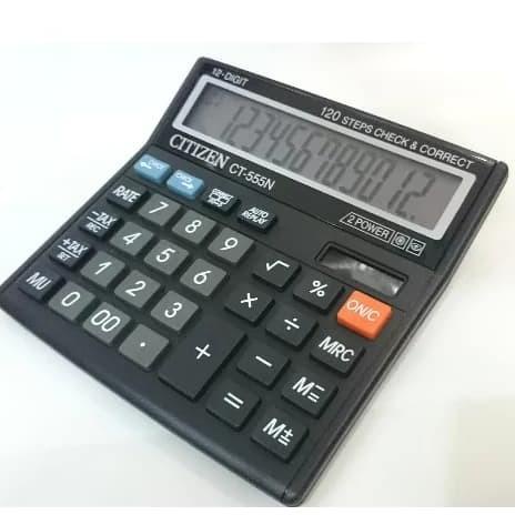 

monggo] Kalkulator Citizen CT-555N / CT 555 N / Tax Calculator / Mark Up