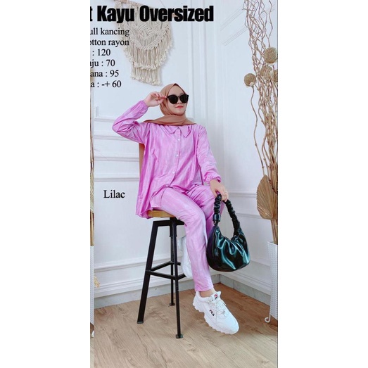 BAJU WANITA ONE SET VIRAL OVERSIZED TIE DYE NOAH/KAYU/GRIZEL