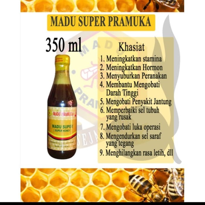

madu pramuka super 350ml