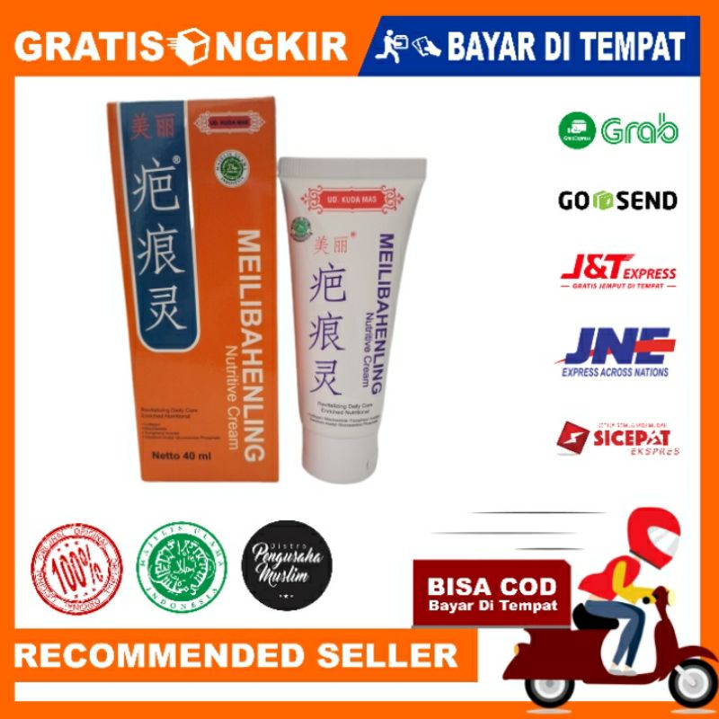 MEILIBAHENLING 40 ml | PENGHILANG BEKAS LUKA JERAWAT FLEK HITAM | ORIGINAL BPOM 100%