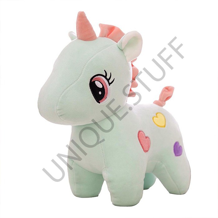 Boneka unicorn import boneka kuda pony soft plush toy