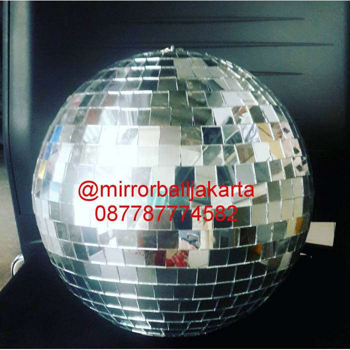 MIRROR BALL 12"(INCH) + MOTOR / BOLA KACA / BOLA DISCO