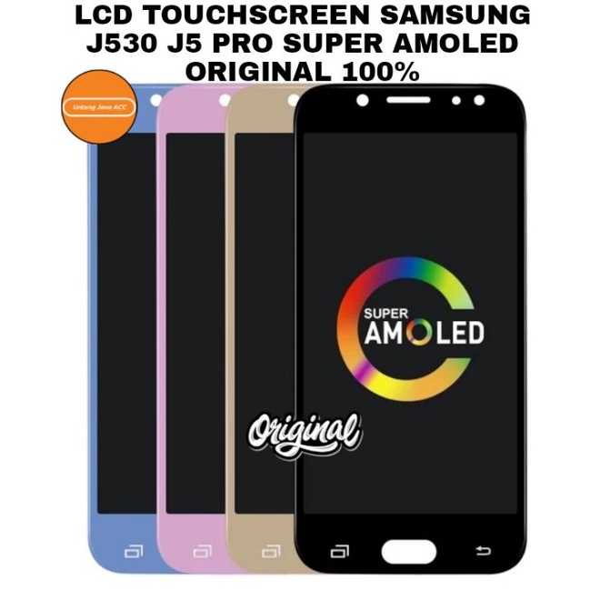 LCD TOUCHSCREEN SAMSUNG J530 J5 PRO ORI SUPER AMOLED 100% TIPIS PRESISI