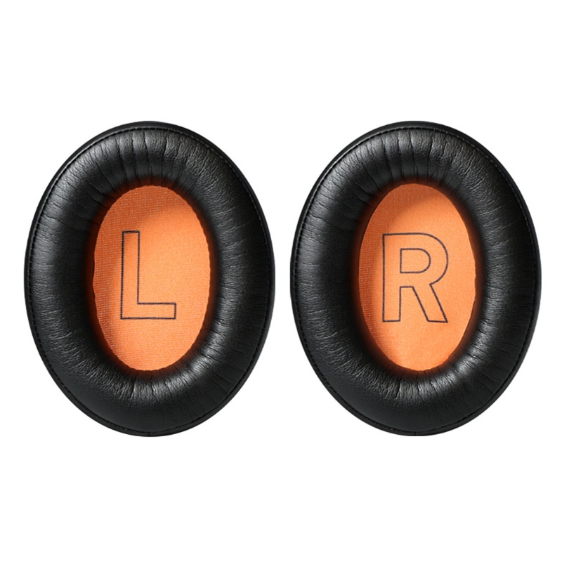 Cre 1pasang Spons Lembut Ear Pad Earmuff Pengganti Earpad Telinga Spons Lengan Penutup Telinga Kulit Untuk HSCD KHX-HSCP Cloud