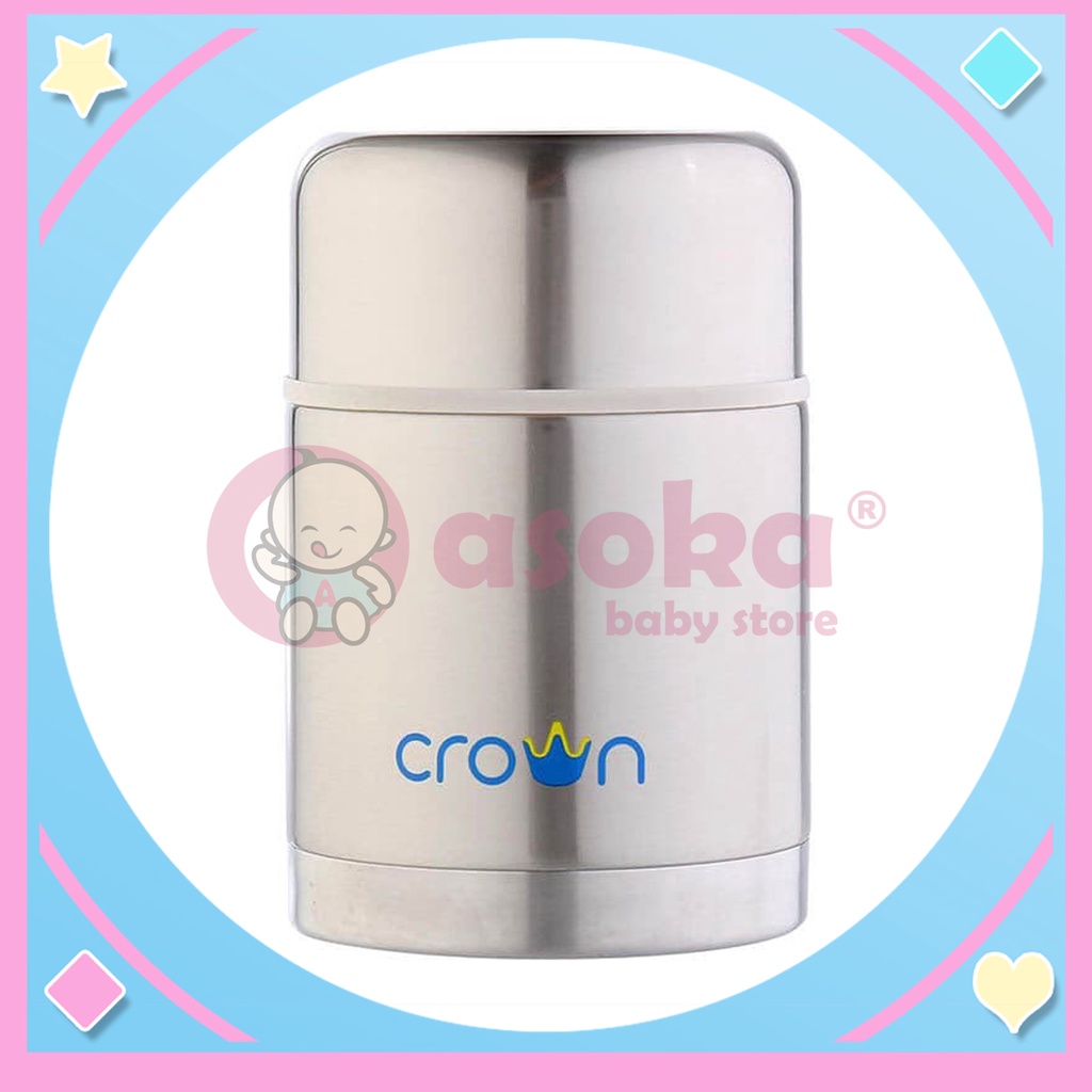 Crown Easy Travel Food &amp; Soup Thermos CR1838 ASOKA