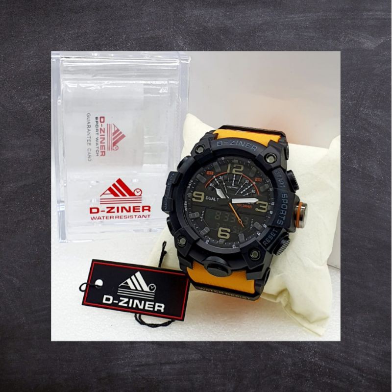 JAM TANGAN PRIA D-ZINER 8266 100% ORIGINAL