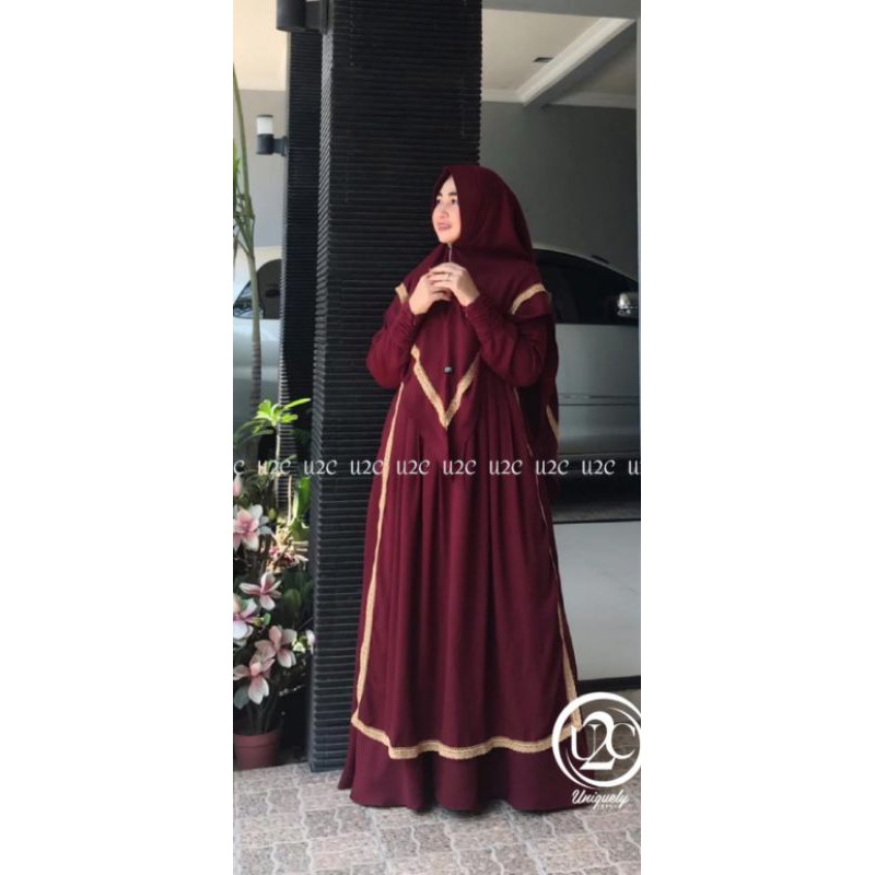 Readdy Set gamis premium Humairah by U2C