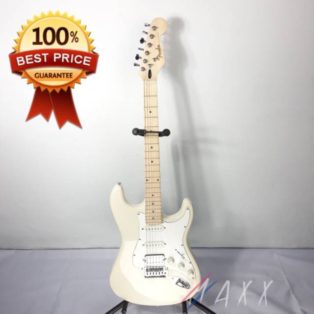 Gitar Fender Stratocaster Cream Spesial Korea Pickup