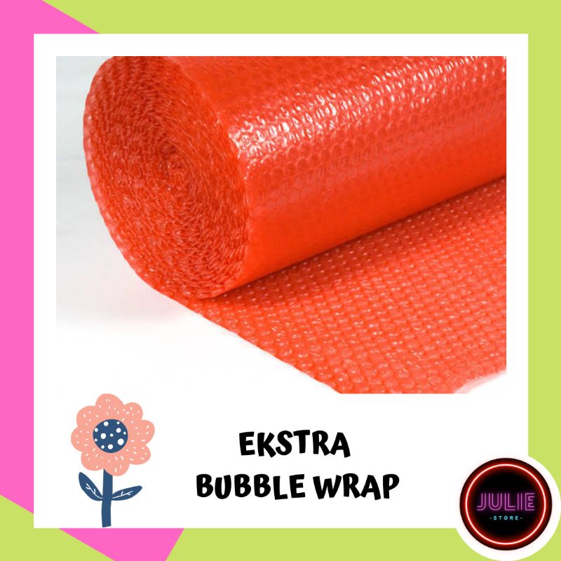 

EXTRA BUBBLE WRAP TOPPOKI TTEOKBOKI SAMYANG PELINDUNG BARANG AGAR AMAN