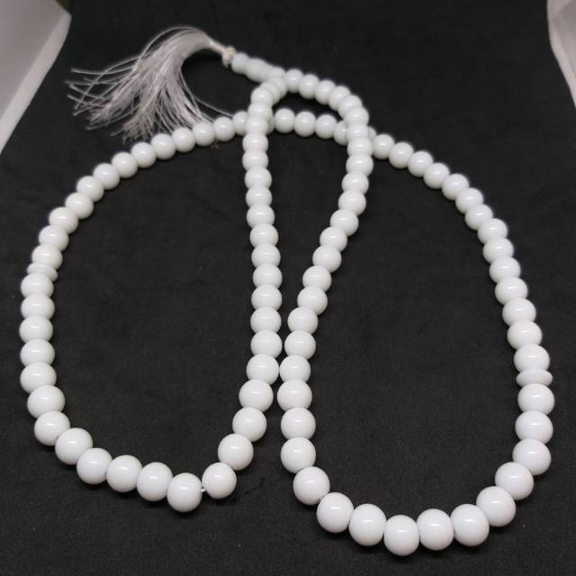 Tasbih giok putih