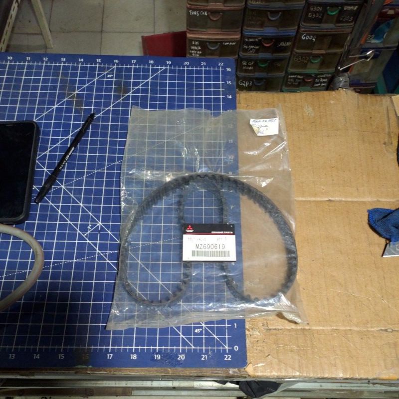 Timing Belt colt T120SS MZ690619 ORIGINAL 100%