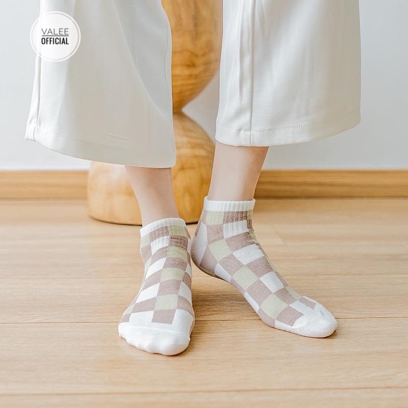 Kaos Kaki Wanita Colorful Set 5 pcs Women Socks