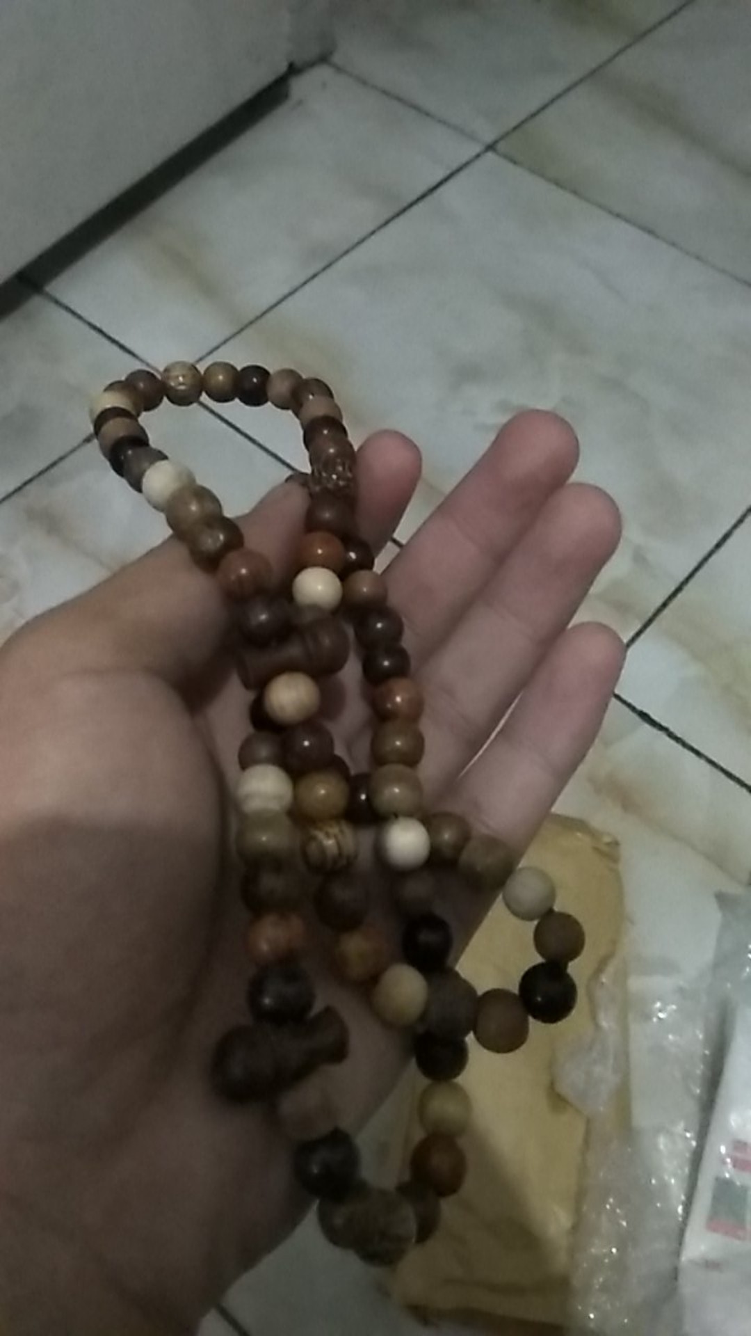 Barang Antik Tasbih 17 Macem Kayu 99butir 8mm Asli Natural 1 Kayu Aren 2 Kayu Raja 3 Kayu
