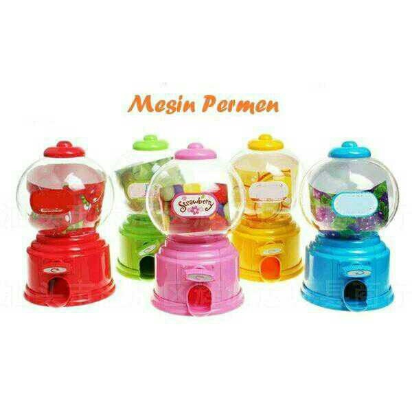 gumball machine, mesin permen karet, imut dan lucu