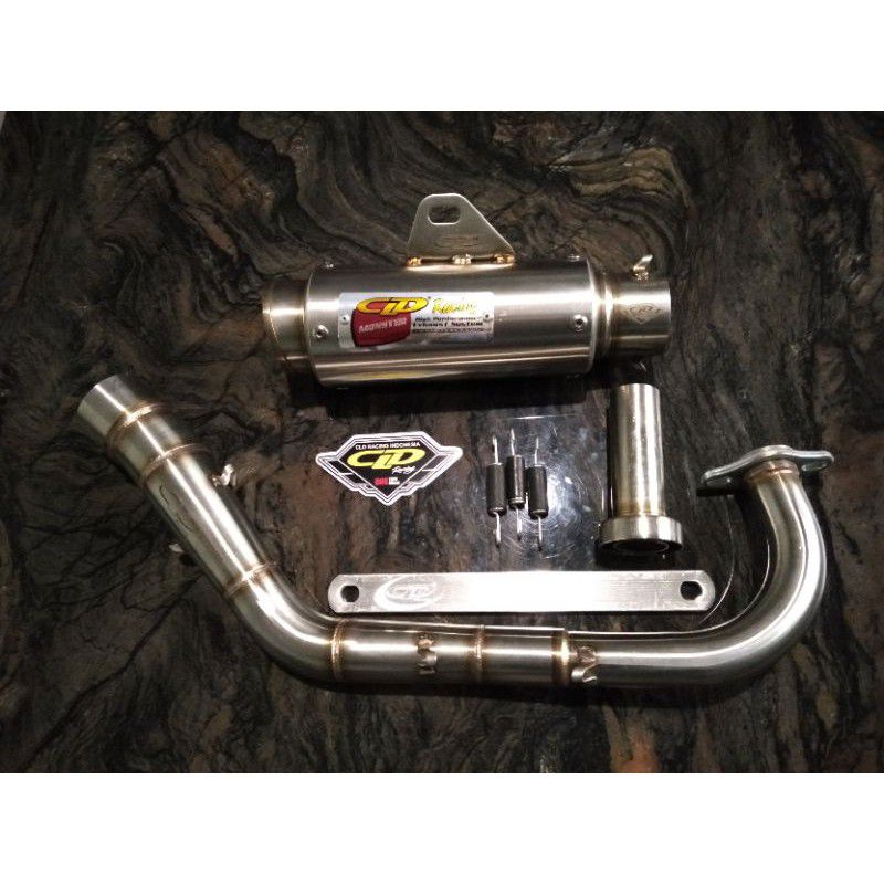 KNALPOT CLD RACING MIO J/MIO M3/MIO 125/SOUL GT 125/XRIDE/XEON RC/XEON GT TYPE C3 MONSTER RACE