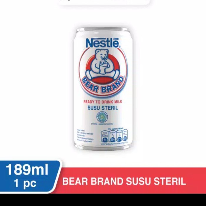 

fe20011vv Bear Brand Susu Beruang 189 Ml Xa201As