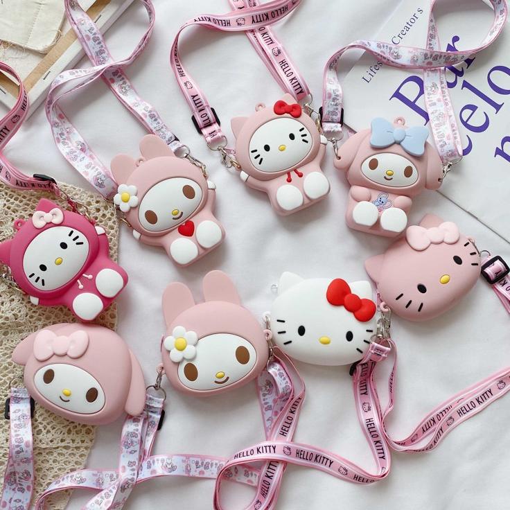 Terbaru TAS MINI FASHION JELLY ANAK SELEMPANG / ￼TAS SELEMPANG ANAK JELLY KARAKTER / SLING BAG ANAK 