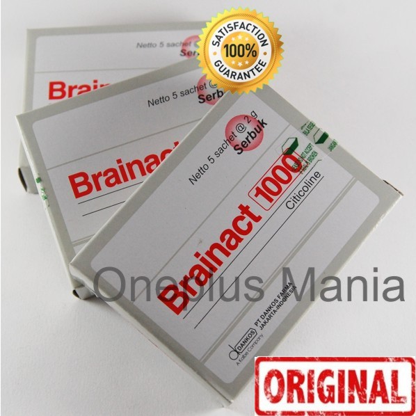 BRAINACT 1000 SACHET SUPLEMEN FUNGSI OTAK