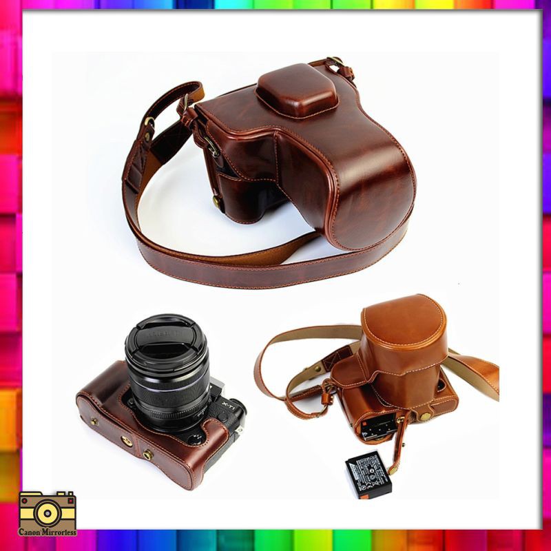 Mirrorless New Deluxe Version Camera Bag PU Leather Case For Fujifilm Fuji XT1 X T1 XT-1 Direct