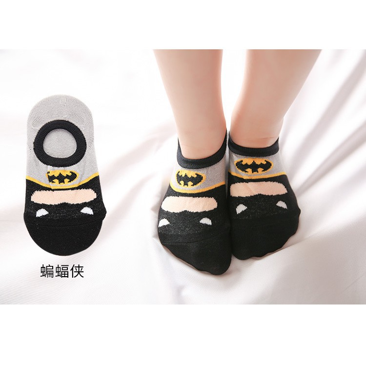 (1 pcs) Kaos Kaki anak motif superhero tebal import untuk anak 1-7 tahun SC1901 SC1902 SC1903