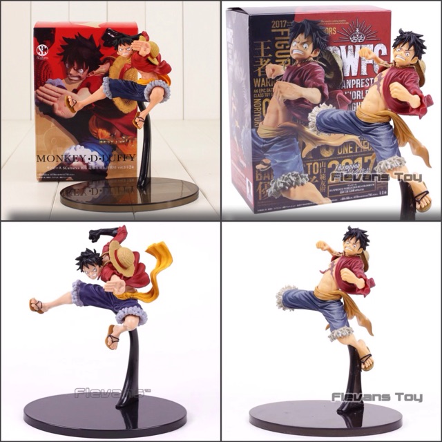 Action figure One piece Monkey D Luffy Sculture BWFC