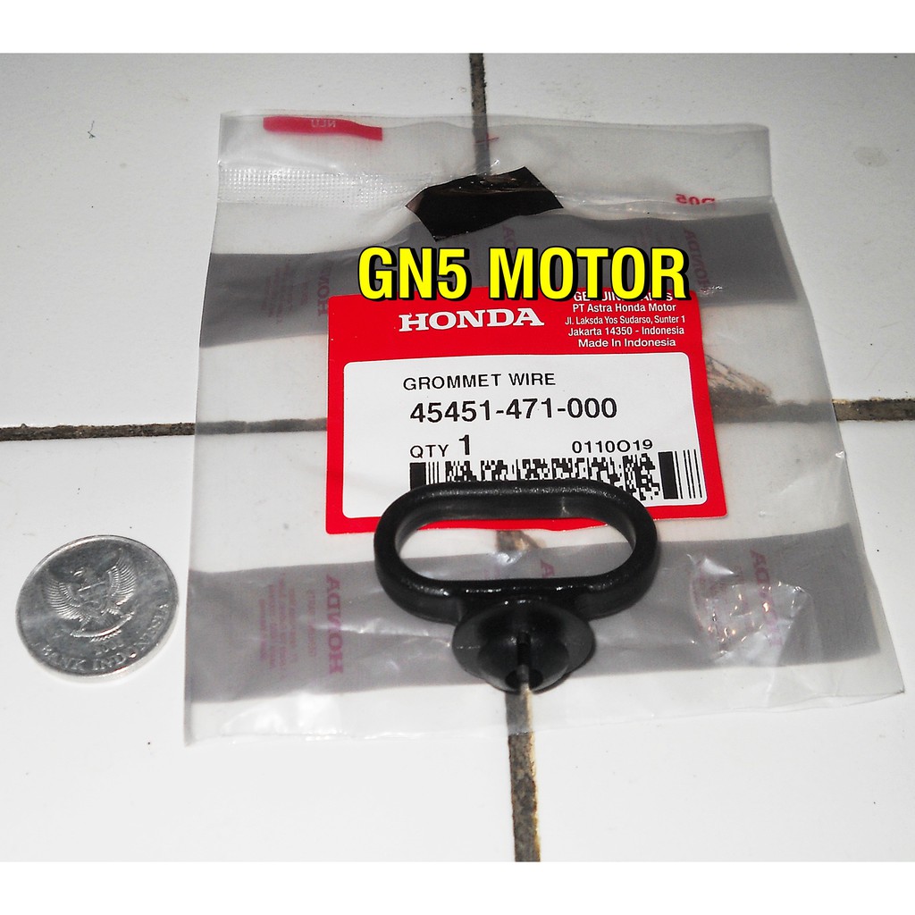 KARET KLEM CINCIN GROMMET KABEL SPEEDOMETER WIN 100 GLPRO GLMAX MEGAPRO TIGER GRAND ORISINIL (471)