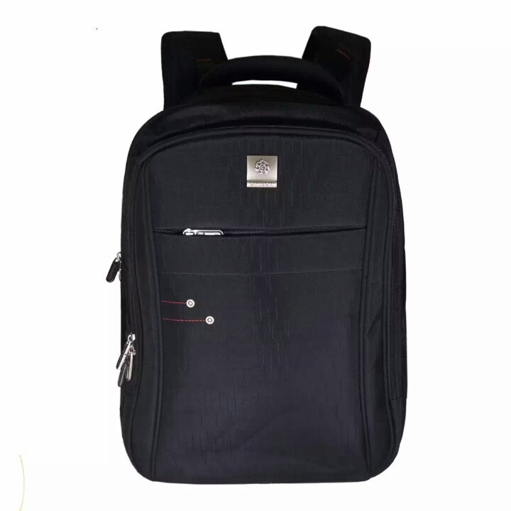 Carboni Premium Tas Ransel Pria Tas Fashion Pria  original Tas Punggung Backpack 18 Inchi - Black