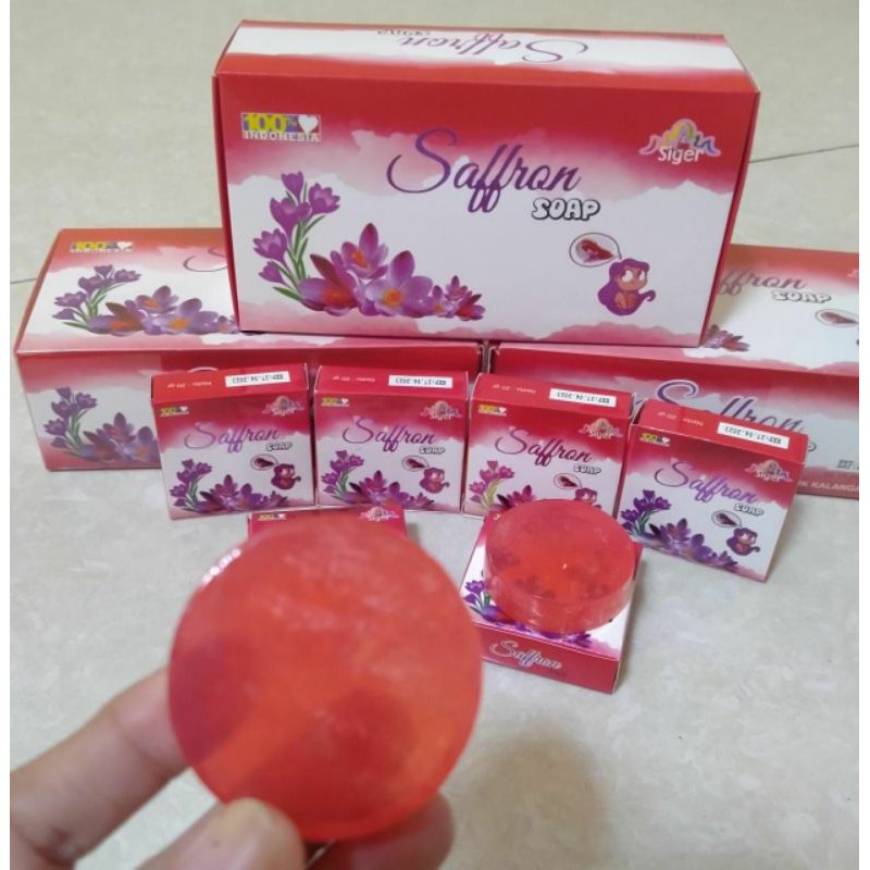 Sabun Saffron Siger Eceran
