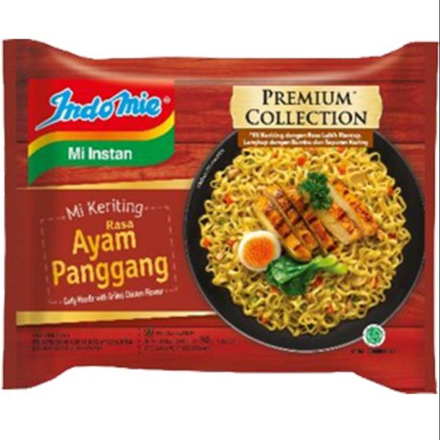 

Indomie Keriting Ayam Panggang Premium Collection 90gr Murah
