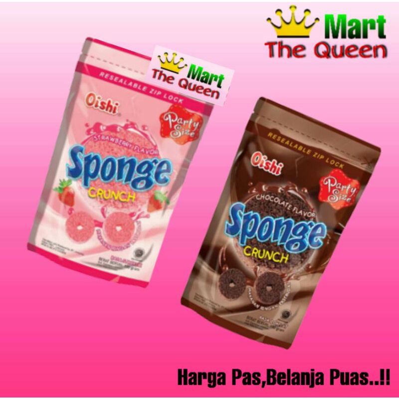 

SPONGE oishi crunch coklat/strawberry 100 gram