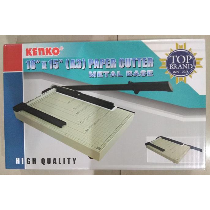 

Paper Cutter A3 Kenko - Pemotong Kertas A3 - Paper Trimmer Termurah