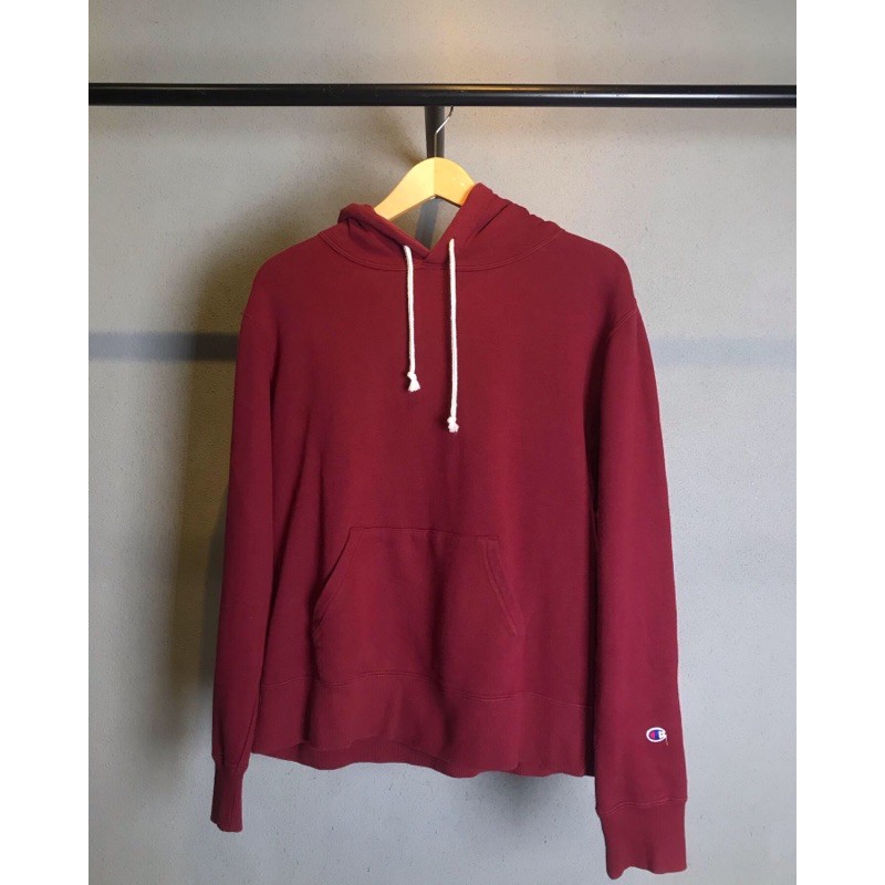 hoodie champion crop cewek