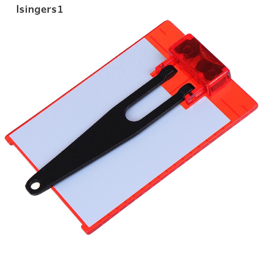 (lsingers1) 1pc Papan Target Laser Magnetik Ukuran inch / cm Untuk Laser Level