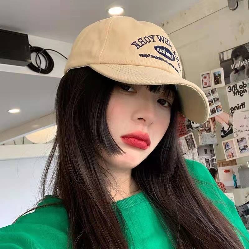 Topi Baseball Motif Bordir Gaya Korea Untuk Wanita