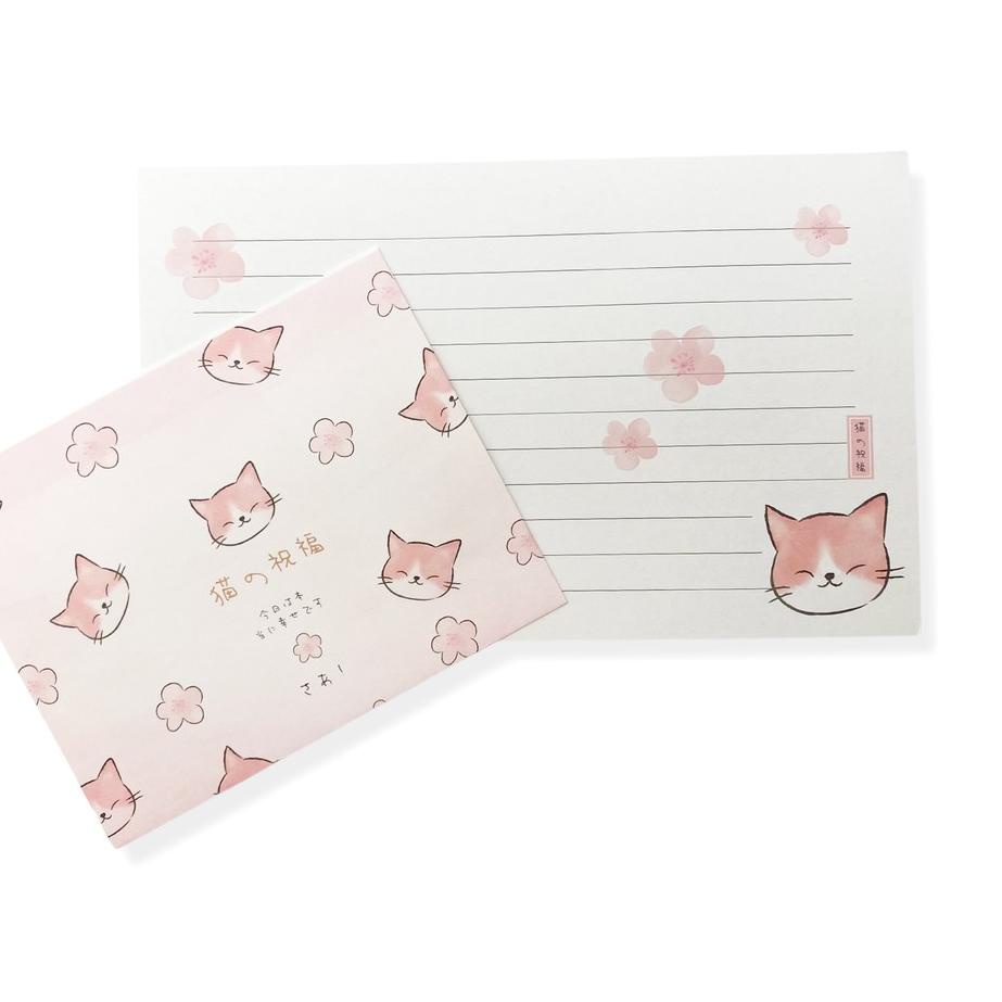 

Baru - Scoop Kertas Surat / Letter Set Sakura Cat 41216300 ,.