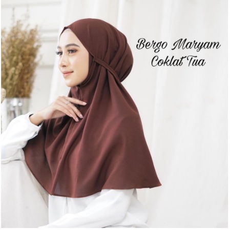 jilbab Instan bergo Maryam ,hijab tali instan ,jilbab instant,jilbab no ped,jilbab cantik,jilbab tali