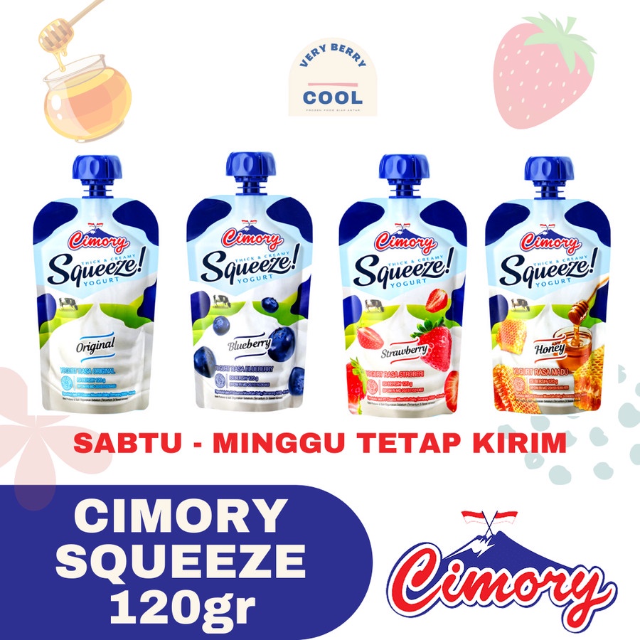 

Cimory Squeeze Yogurt 120gram