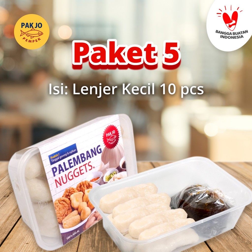 

Pempek Pak Jo (Paket 5)/Pempek Pakjo/Pempek Palembang/Pempek Enak