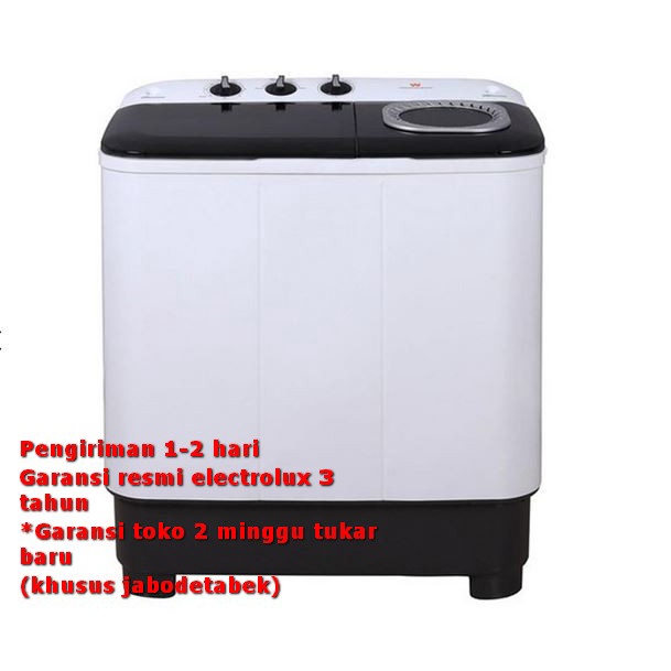 Mesin cuci Electrolux EWS 87262 WA 2 tabung 7 kg 100 watt