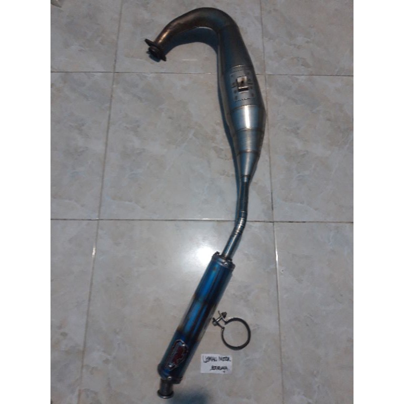 knalpot racing R9 ninja 150 R SS RR 2 tak