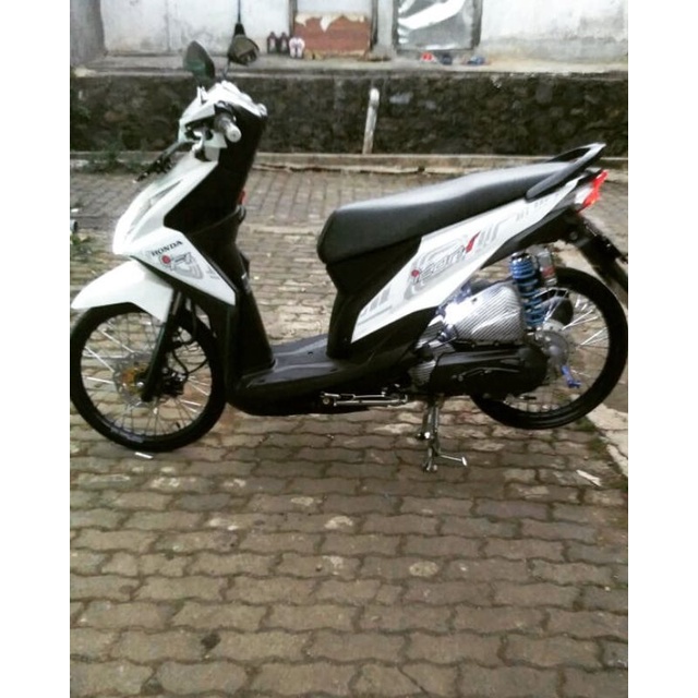 Striping Honda Beat Fi 2014 Variasi simpel