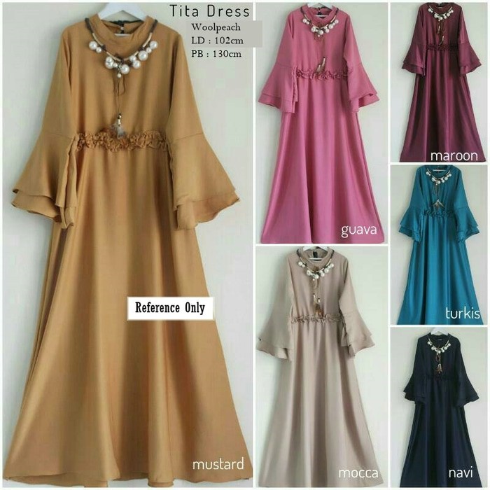 Busana Muslim Tita Dress Koleksi Terbaru