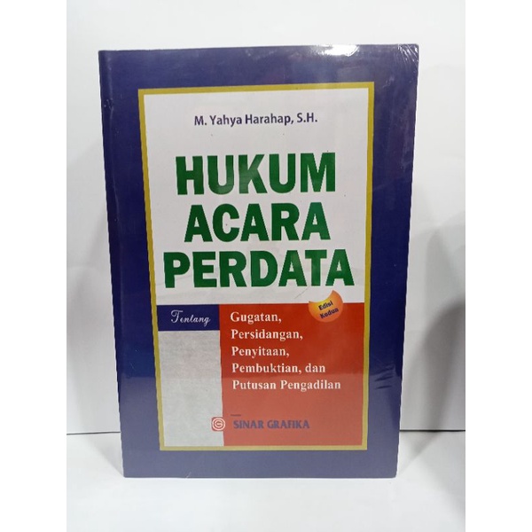 BUKU HUKUM ACARA PERDATA YAHYA HARAHAP