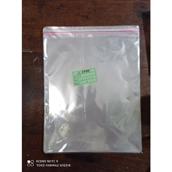 Plastik OPP 25x30 Plastik Bening Plastik Perekat Plastik Kaca Plastik Baju Hem Jaket Souvenir