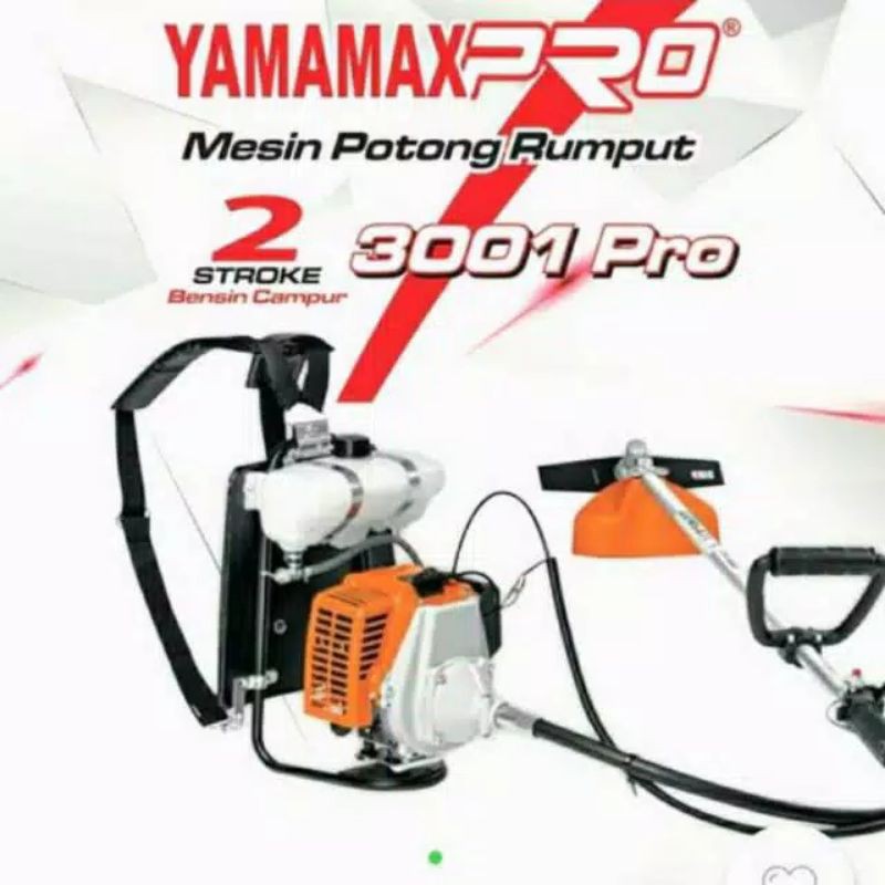 mesin potong rumput yamamax pro 2 tak fulset tinggal pake