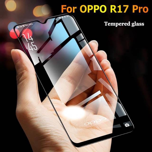 Oppo r17 Tempered glass oppo r17 pro full cover