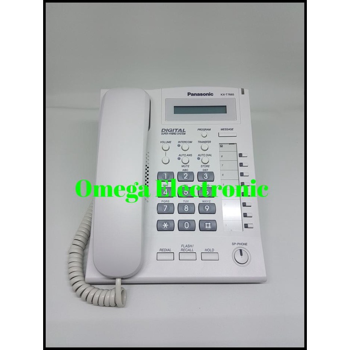Telephone Key Panasonic Kx-T7665 Telepon Proprietary 7665