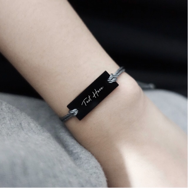  Gelang  Tali  Rajut FREE CUSTOM Shopee  Indonesia