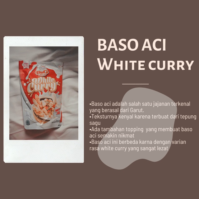 

Baso Aci White Curry